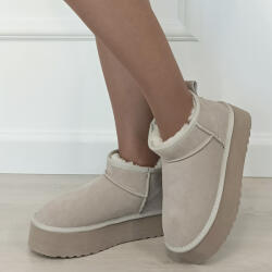 SOFILINE Ghete bej din piele naturala 6391 113 (6391BEIGE-39)