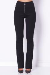 Patrizia Pepe Anyag nadrág, fekete, Slim fit (8P0728 A025 K103)