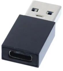 Well Adaptor USB-A 3.0 tata - USB-C mama negru Well ADAPT-USB3.0/USBC-WL (ADAPT-USB3.0/USBC-WL) - pretexpert