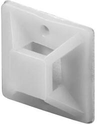 fixPOINT Suporti autoadezive pentru coliere plastic 19x19mm 100buc fixPoint (17104)