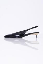 Armani Exchange Fekete magassarkú cipő, Size 40, ökológiai bőr (XW001651 AF17475 UC001)