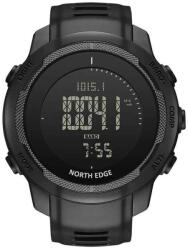 NORTH EDGE Ceas sport NORTH EDGE Vertico, barbati, digital, carcasa carbon, altimetru, barometru, busola, pedometru, rezistent la apa 50M Ceas