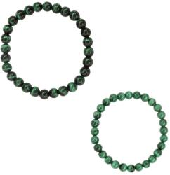 Bratara din Malachit - Diametru 55 mm - Piatra pentru Stabilitate si Protectie - 6 mm - 1 Buc