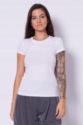 Giorgio Armani fehér pamut póló, logóval, Size Xs (6DYT51 YJG3Z 1000)