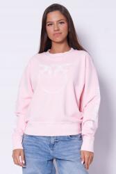 PINKO Mindelo pamut pulóver, rózsaszín, 100% pamut, Size S, Ősz/tél 2025/2026 (104618 A2CV P67)
