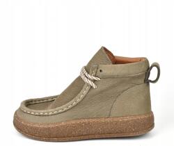 Ravini Női tornacipő, Size 39, természetes bőr nubuk, szürkésbarna (241520/BN)