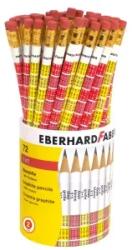 Faber-Castell Eberhard Faber Grafitceruza radíros 1x1 B pohár/72db
