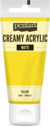  Krémes akrilfesték, matt 60 ml Sárga