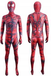 Hopki Symbiot 2 Eddie Cosplay Skin Spider Jelmez, Size 164/170, piros-fekete