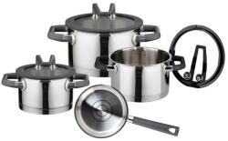 Elo Rondello 4 db-os edénykészlet, rozsdamentes acélból ELO PREMIUM 30004 indukciós ELO PREMIUM 30004