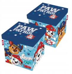 Arditex Mancs Őrjárat Laugh játéktároló, 30×30×30cm, poliészter (8430957139898)