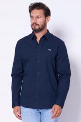 Tommy Hilfiger Entry sötétkék ing Tommy Jeans DM0DM19519, Size S, 97% pamut, férfi (DM0DM19519 C1G)