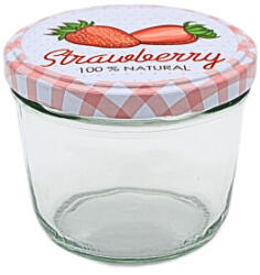  230ml Konzerv Üveg + epres fedő (401-00105)