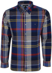 Tommy Hilfiger férfi ing, Size S, flanel, kockás, 100% pamut (MW0MW28354 0MS)