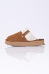 Pepe Jeans barna papucs, PLS10421, Size 39, velúr, Ősz/Tél 2024/25 (PLS10421 879 BROWN)
