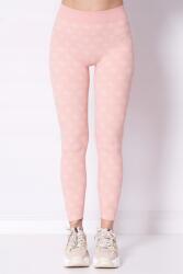 Guess Rhombus logós leggings, rózsaszín, Size XS/S, poliamid (V5RB04 Z3LF0 F6DJ)