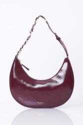 Pepe Jeans bordó válltáska, bőrutánzat, Ősz/tél 2025/2026 kollekció, 1 rekesz, cipzáras záródás (PL0300048 299)