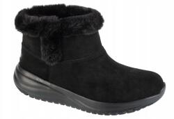 Skechers On-The-Go Stellar Cozy Step 144775-BBK (Botki zimowe damskie SKECHERS)