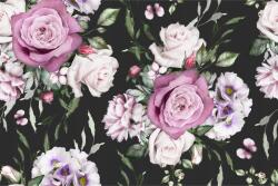 Muralo Hálószoba fotótapéta, virágok, rózsák, bazsarózsa, 135×90cm, flíz (MF_2232_VE135-90)