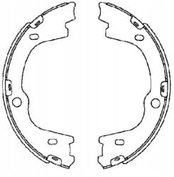 Textar Fékpofák készlet, rögzítőfék, 91076000, 40mm széles