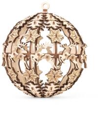 EWA Puzzle 3D, Globul de Craciun, EWA, lemn, 109 piese