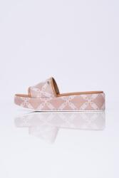 Michael Kors Platformos flip-flop papucs, bézs, Michael Kors, Size 38 (40S4EBFS1Y PALE PEANUT)