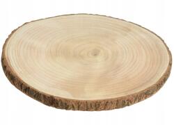 DekorStyle Fa alátét fa szelet 20 cm Fa Korong Gyertyatálca (8719987930409)