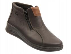 Helios Női Bakancs, barna, Helios 786, bőr, H plusz szélesség (786.085.086)