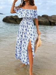 Shein IC05211 Shein Ruha Spanyol Stílusú Virágmintás (46) M