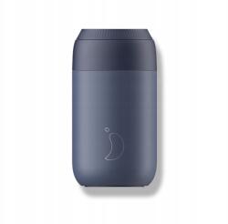 Chilly's Termosz Bögre, 340ml, bálnakék, rozsdamentes acél (CH-B2B_C340S2WBLU)