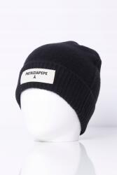 Patrizia Pepe Fekete sapka, gyapjúkeverékkel, Patrizia Pepe 8F0082 K287, one size (8F0082 K287 K103)
