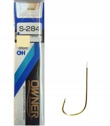 Owner Hooks horgok S284 +PÉLDÁNY. 0, 09 16, arany, 10db (HO-S28416)