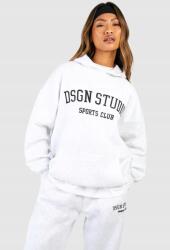 Boohoo Női Kapucnis Melegítőfelső, szürke, Size 36, pamut-poliészter