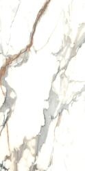 Lavish Granito Gresie tip marmura, Octiva Gold 60x120 cm, alb, auriu, finisaj lucios (4000000580492)