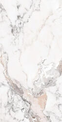 Ege Seramik Gresie rectificata tip marmura, Majestic White 60x120 cm, alb, finisaj mat (8691273399704)