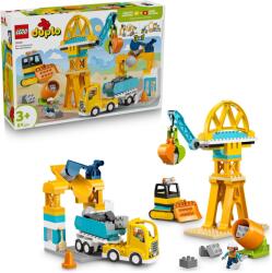 LEGO® DUPLO® - 3 az 1-ben építési terület és munkagépek (10476)