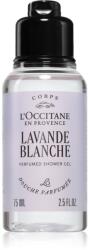 L'Occitane Lavande Blanche Perfumed Shower Gel nyugtató tusfürdő 75 ml