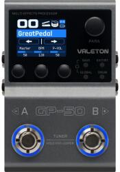 Valeton GP-50 multi-effekt processzor pedál, fekete