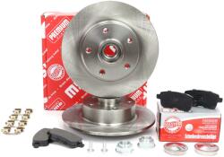  Fékbetétek + Tárcsák Csapágyzással Hátsó Renault Megane Cc/iii, Scenic Iii