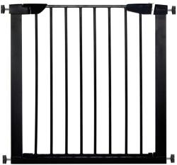 Sersimo Barieră de protecție Springos, Poartă de Siguranță, Reglabilă, Structură Metal Plastic, 75-96 cm - Negru (SPRI-SG0002B)