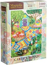 Magnolia Puzzle Magnolia din 1000 piese - Mozaic de grădină (3472) Puzzle