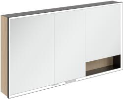 Villeroy & Boch My View+ dulap 140x16.8x75 cm cu oglinda negru-stejar B48114VJ (B48114VJ)