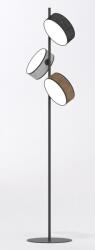 Emibig Drumz állólámpa 3x10 W fekete-szürke-bézs 1566/LP3 (1566LP3)