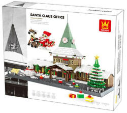 WANGE 6218 Mikulás Háza építőjáték - Rovaniemi, Finnország - 2180 db