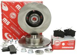  Fékbetétek + Tárcsák Csapágyzással Hátsó Renault - pepita - 42 156 Ft