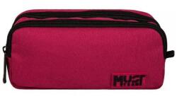 Luna 8734618 Luna: Must Team Monochrome bordó-fekete hengeres tolltartó 2 zsebbel