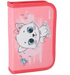 Spirit Spirit: Cuki cica mintás töltött kihajtható tolltartó 50db-os