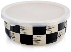 Orion Zománcozott tál fedővel, Orion, 15, 5 x 6 cm, üveg, 800 ml, légmentesen záródó fedél, mosogatógépben és sütőben mosható, többszínű (129232)