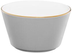 Ambition Royal V alakú tálka 14 cm szürke (22788)