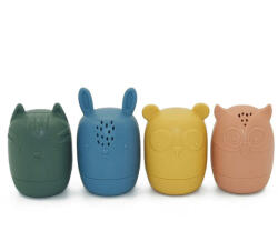 Petite&Mars Szilikon szétszedhetős, tisztítható fürdőjáték (4 db) (598815)